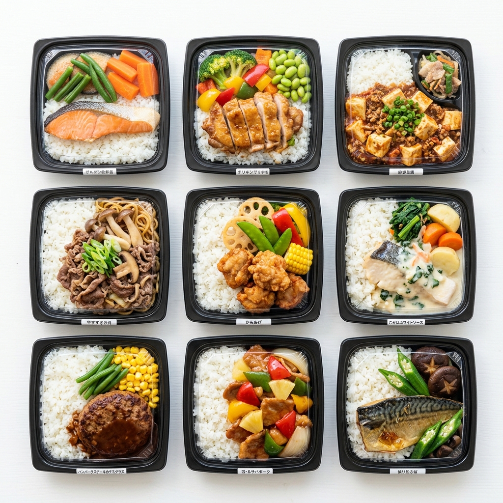 宅食サービスのコスト比較